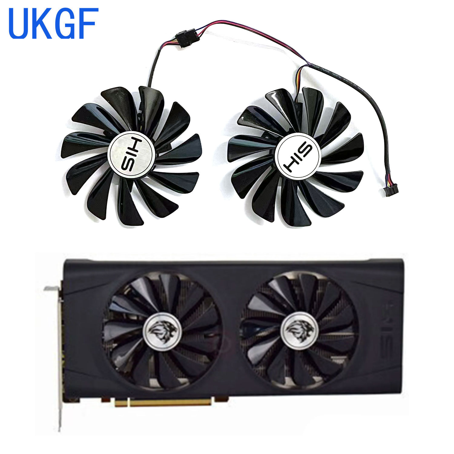 Lga1700 Itx Motherboard Ddr5 - 새로운 95MM 4PIN CF1010U12S HIS Radeon