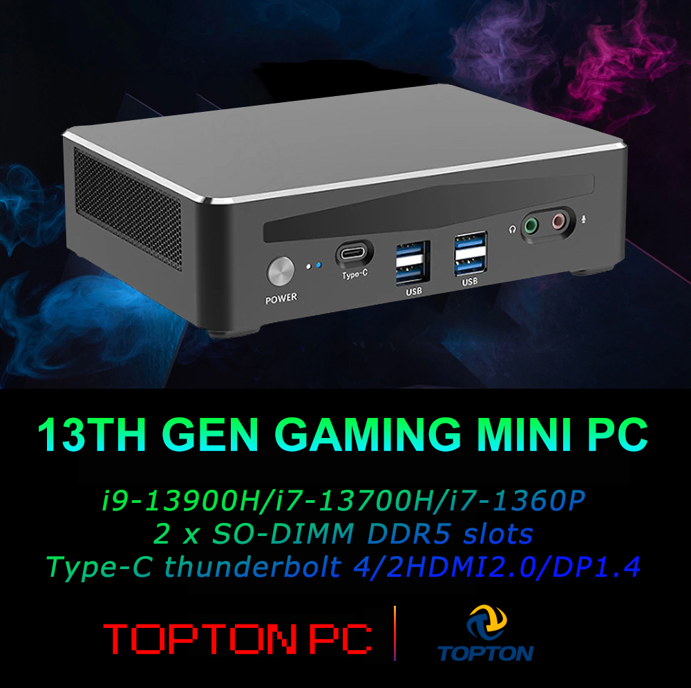 Intel Core I9 13900H Mini Pc - 미니 컴퓨터 게임 13세대 코어 i9