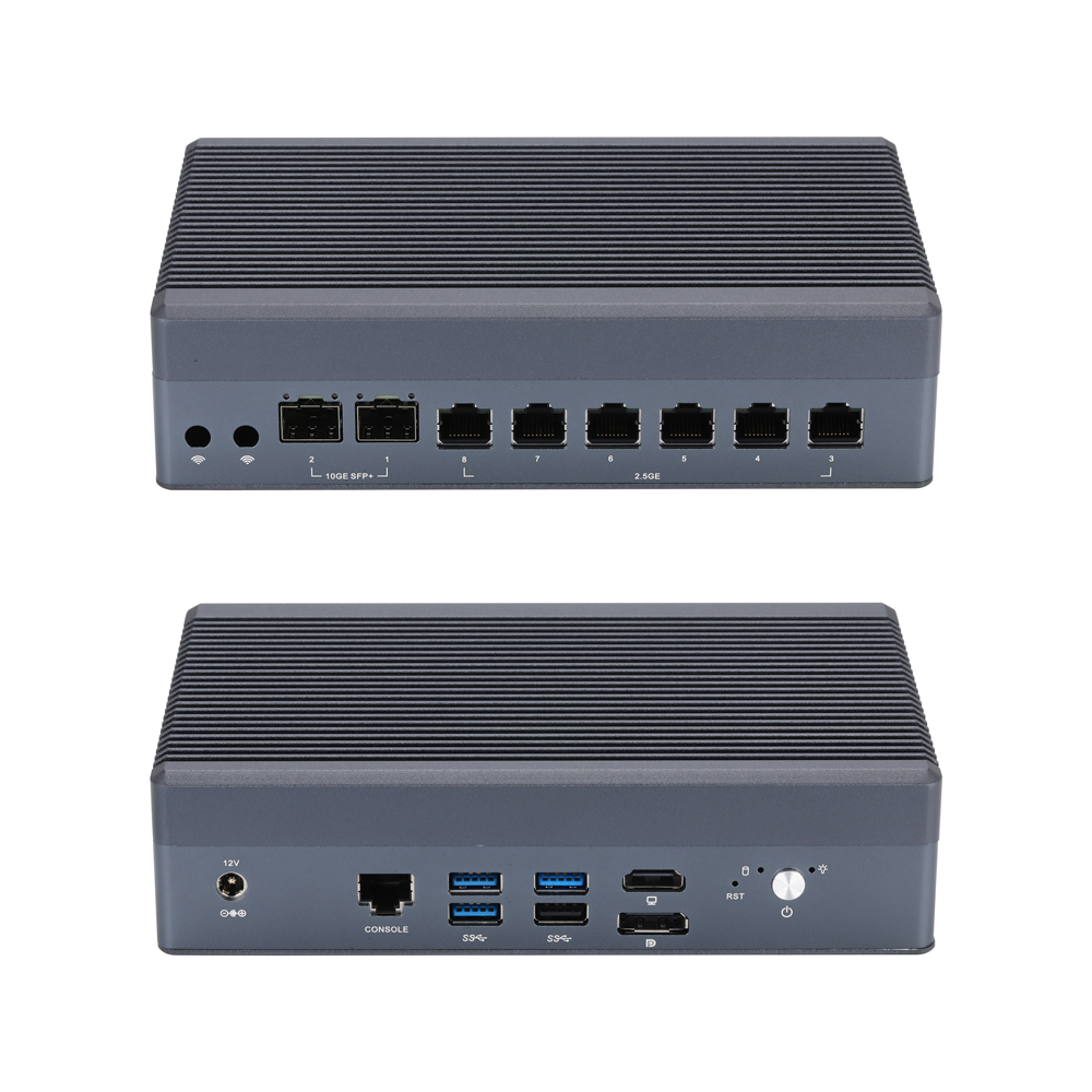 Dual Lan 10G Sfp+ Mini Pc - 베어본 미니 PC, 인텔 10G SFP+