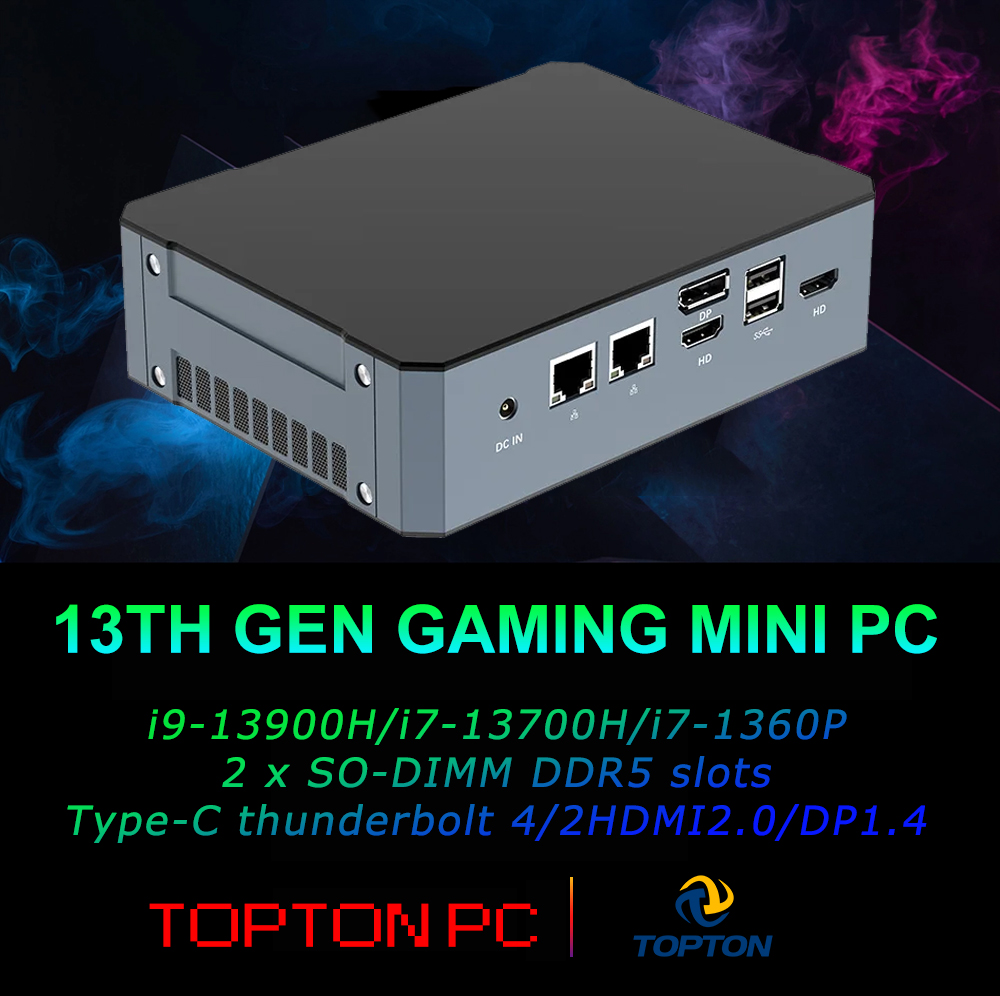 Intel Core I9 13900H Mini Pc - 미니 PC 13세대 인텔 코어 i9-13900H(최대