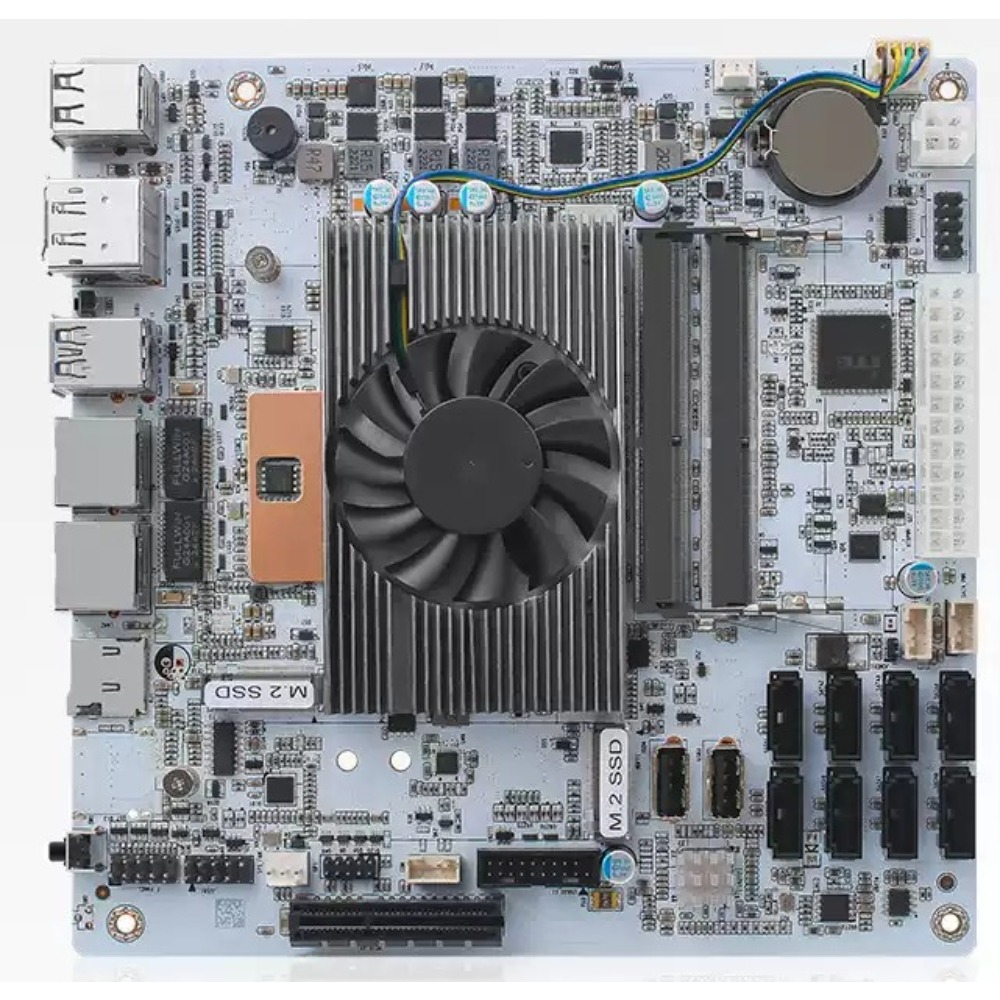 Nas Motherboard 8 Sata Mini Itx - 미니 ITX 화이트 M11 NAS 마더보드