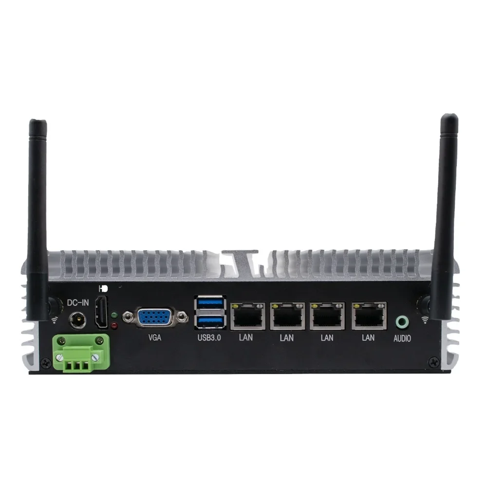 Fanless Industrial Pc Rs485 Core I7 - 새로운 HVAEIPC 9V-36V I7 10810U 10510U