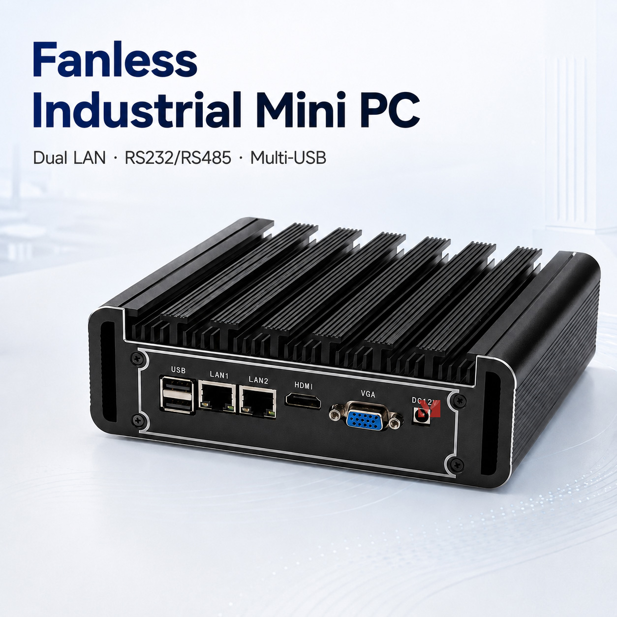 Fanless Industrial Pc Rs485 Core I7 - 팬리스 산업용 미니 PC 인텔 코어
