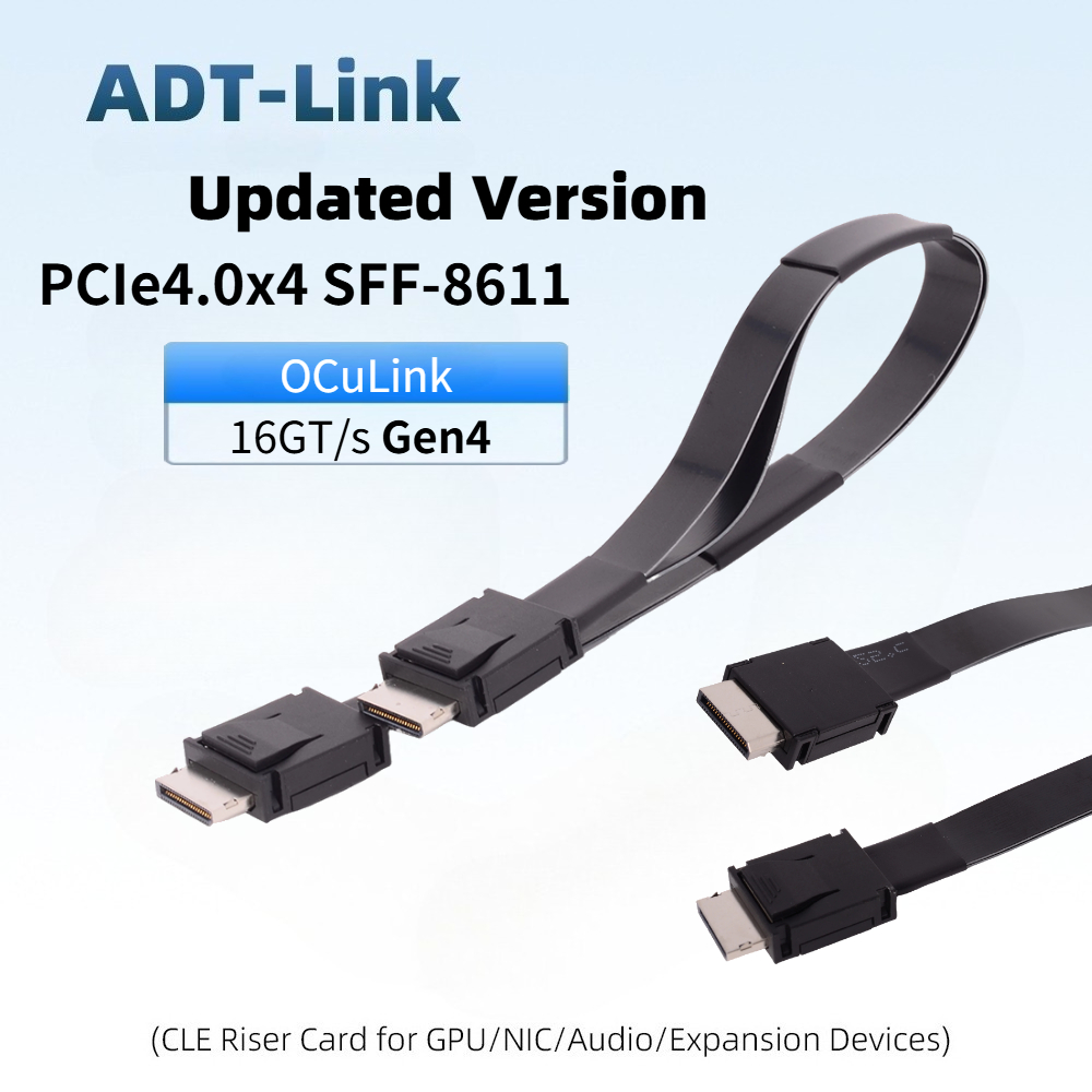 ADT-Link PCI-E 4.0 X4 SFF-8611 - Oculink Egpu Mini Pc 리뷰 및 가격