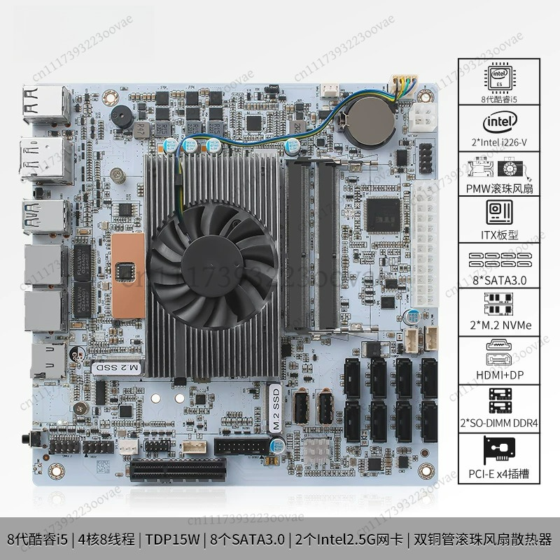 Df 8 베이 NAS 마더보드 I5-8265U 8 SA - Nas Motherboard 8 Sata Mini Itx 리뷰 및 가격