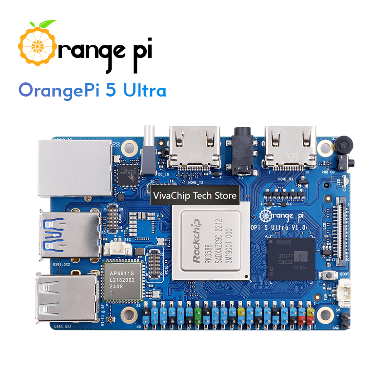 비바칩 테크오렌지 파이 5 울트라 16GB LPDDR5 - Rockchip Rk3588 Development Board 리뷰 및 가격