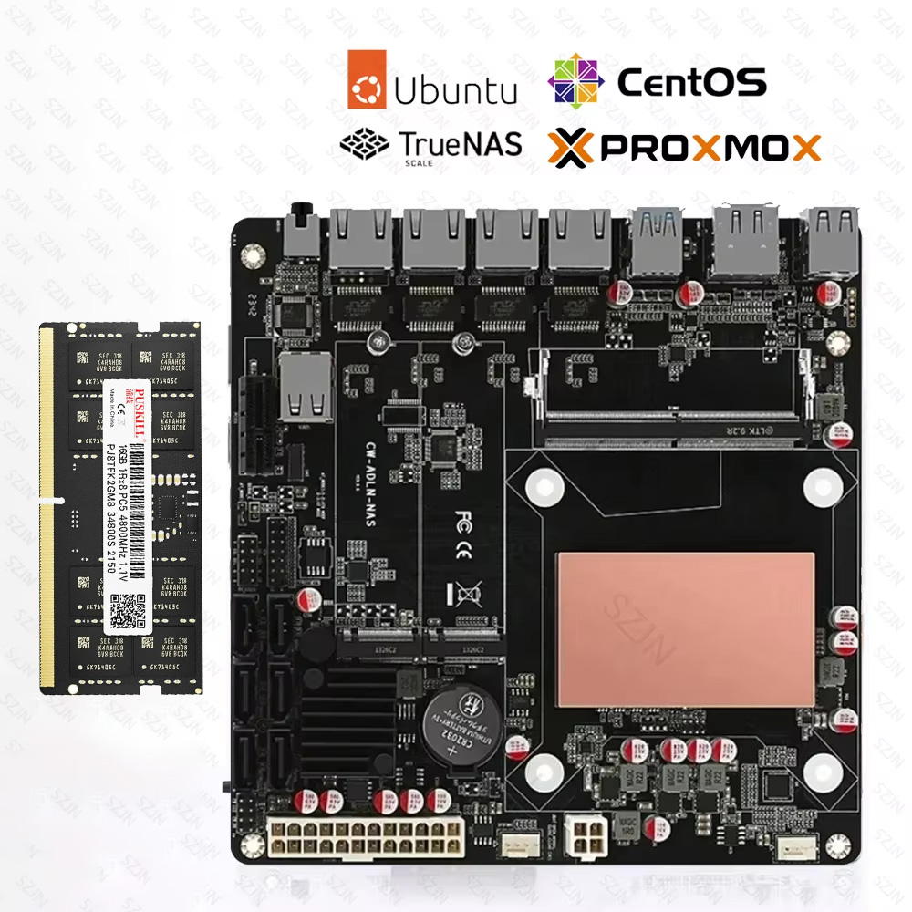 ITX N150 마더보드 Nas 세트 Alder Lak - Nas Motherboard 8 Sata Mini Itx 리뷰 및 가격