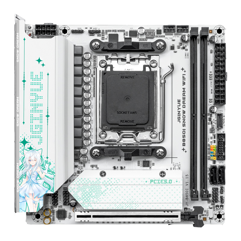 JGINYUE B850i 스노우 드림 WiFi 마더보드 - Nas Motherboard 8 Sata Mini Itx 리뷰 및 가격