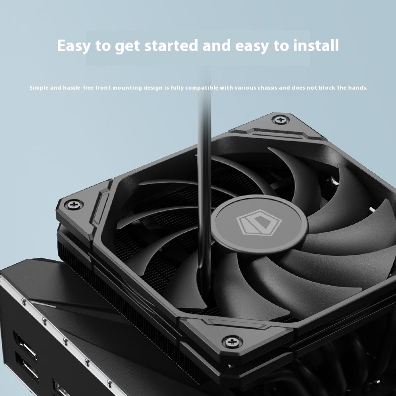 ID-COOLING IS-67-XT 6 히트 파이프 I - Lga1700 Itx Motherboard Ddr5 리뷰 및 가격