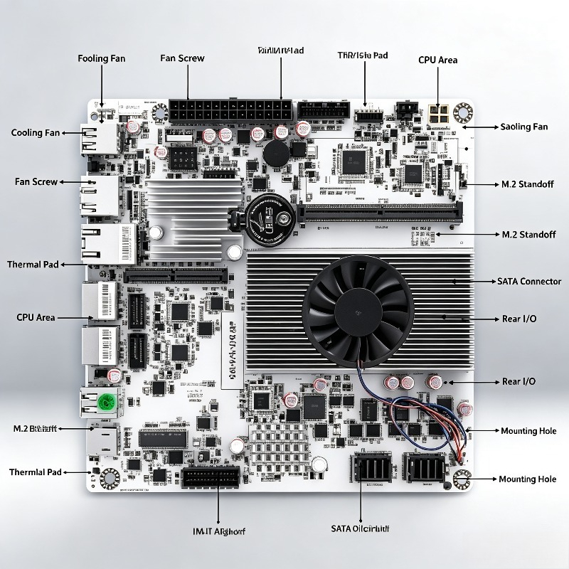 미니 ITX NAS 마더보드, N150/N355, DD - Nas Motherboard 8 Sata Mini Itx 리뷰 및 가격
