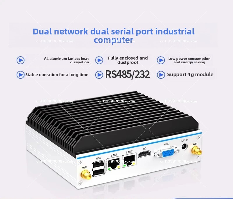 미니 산업용 PC - 쿼드 코어 N100/J1900/J - Fanless Industrial Pc Rs485 Core I7 리뷰 및 가격