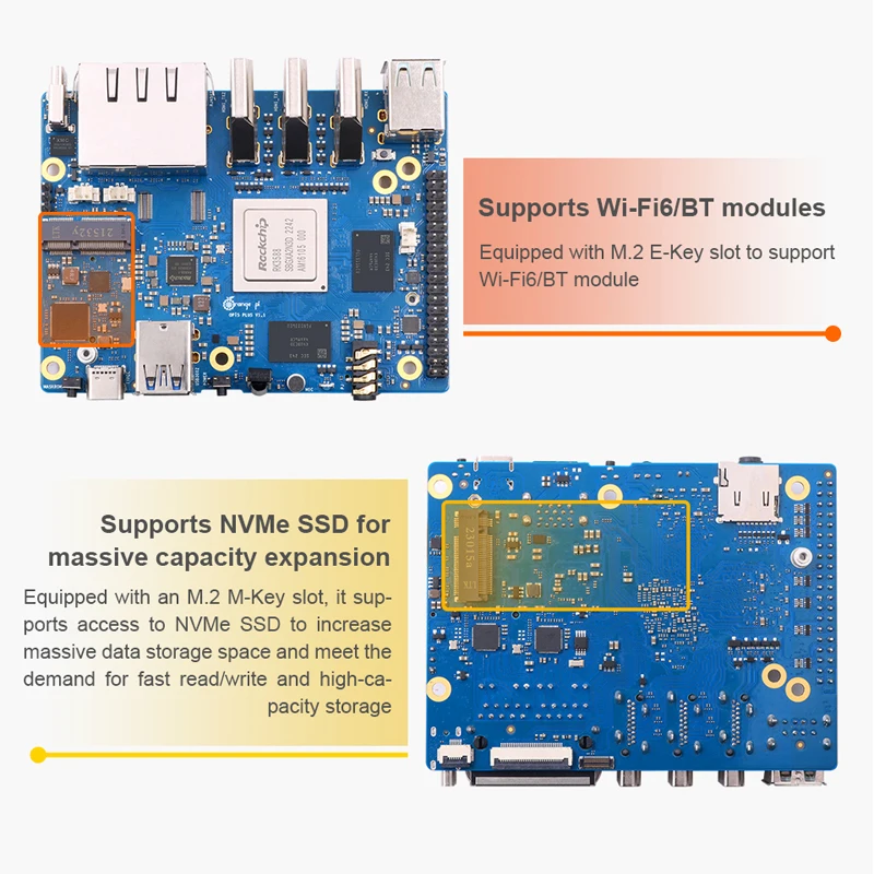 오렌지 파이 5 플러스 4 8 16 GB RAM DDR - Orange Pi 5 Plus 16Gb 리뷰 및 가격