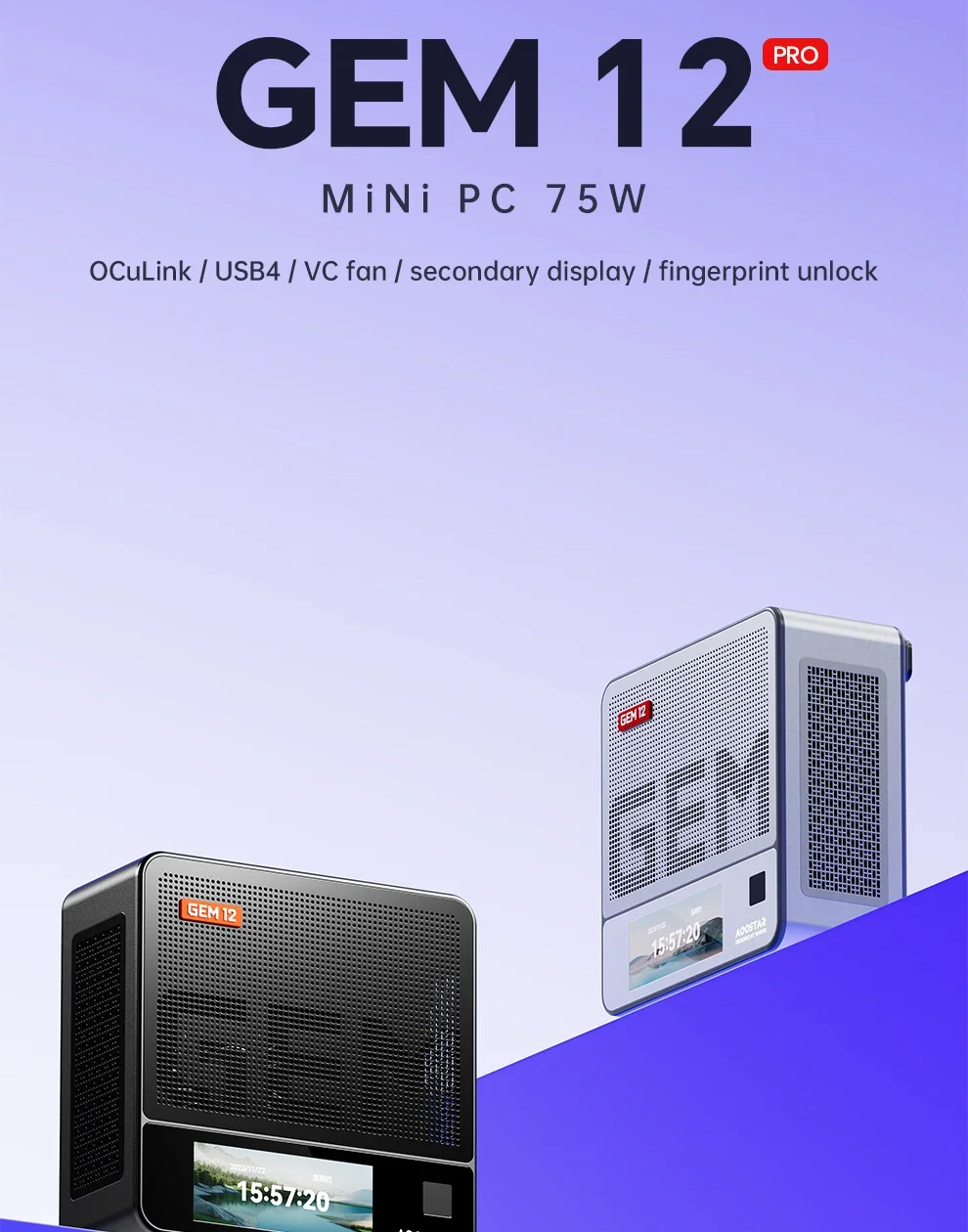 GEM12 프로 AMD 라이젠 7 8845HS 게이머  - Amd Ryzen 7 7840Hs Mini Pc 리뷰 및 가격