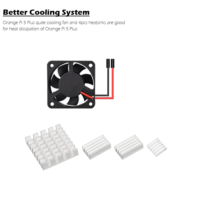 선풍기 방열판 키트 포함 케이스, 오렌지 파이 5 플러 - Orange Pi 5 Plus 16Gb 리뷰 및 가격