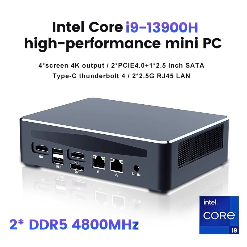 탑톤 게이밍 4 NAS 미니 PC 코어 i9 13900 - Intel Core I9 13900H Mini Pc 리뷰 및 가격
