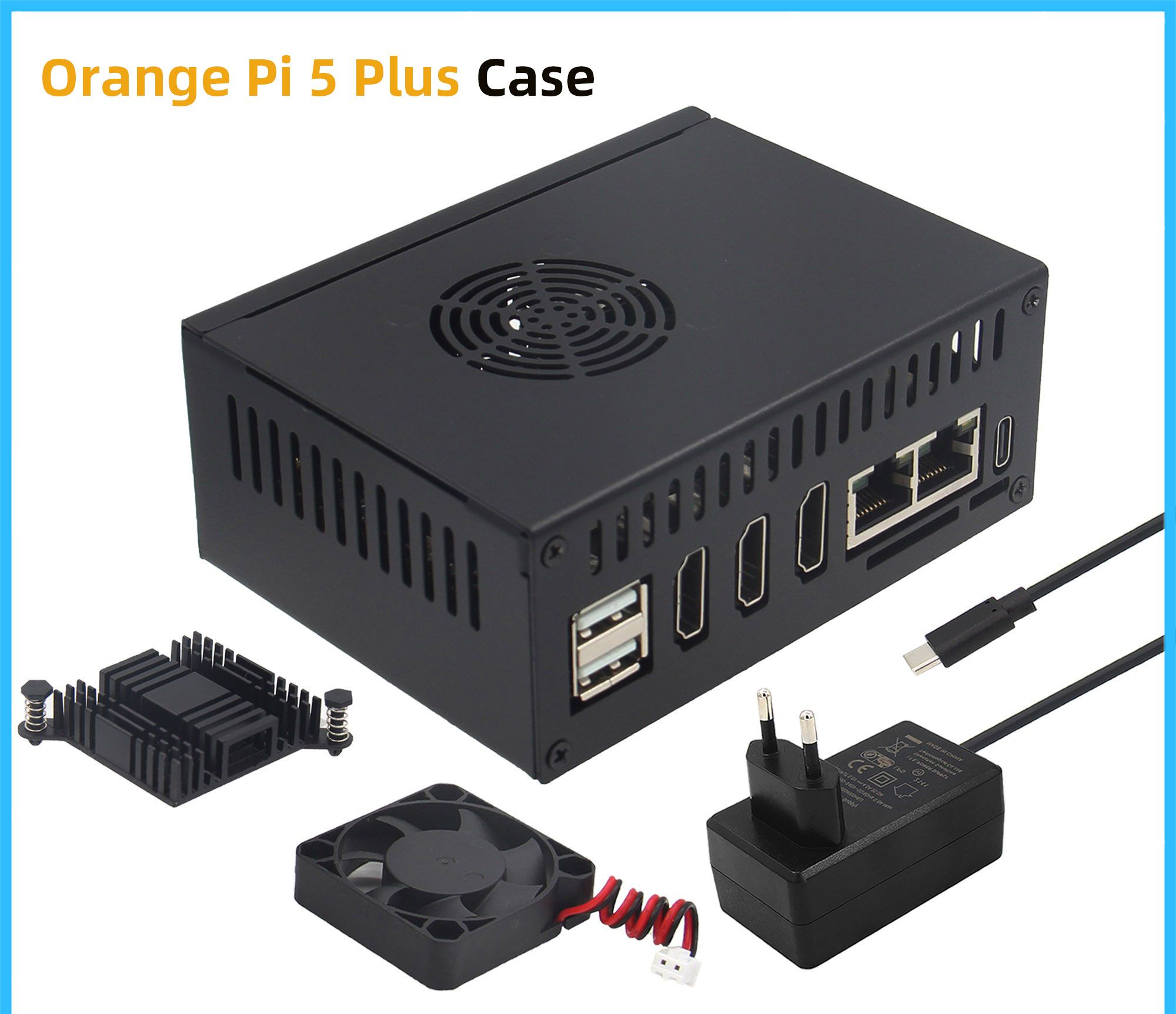 오렌지 파이 5 플러스 케이스(N508) 4010 쿨링 - Orange Pi 5 Plus 16Gb 리뷰 및 가격