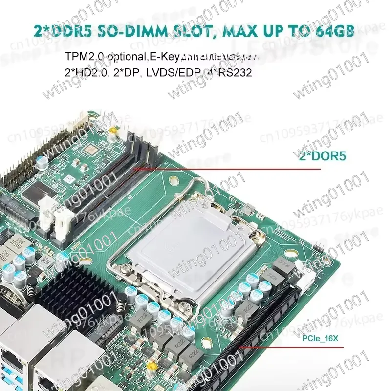 13세대 미니 ITX 마더보드 LGA 1700 H610 - Lga1700 Itx Motherboard Ddr5 리뷰 및 가격