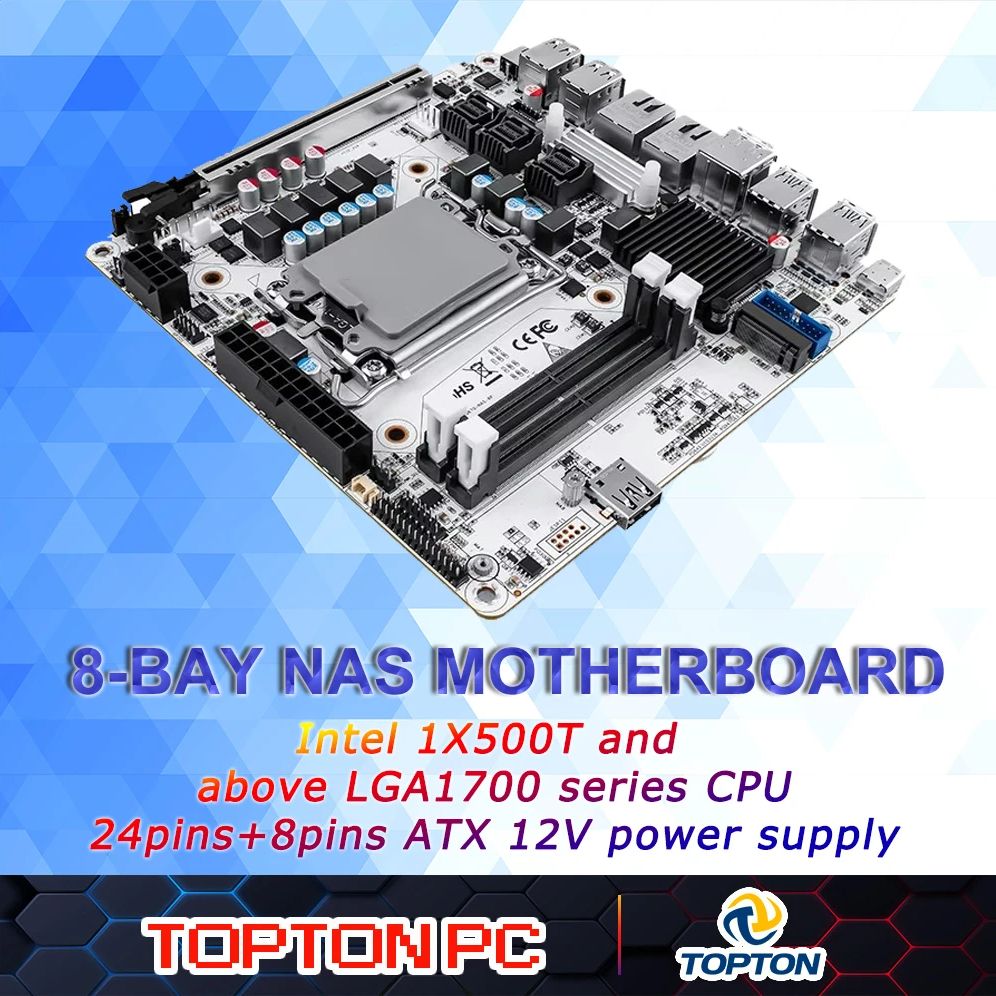 8베이 NAS 미니 ITX 마더보드(LGA1700 12 - Lga1700 Itx Motherboard Ddr5 리뷰 및 가격