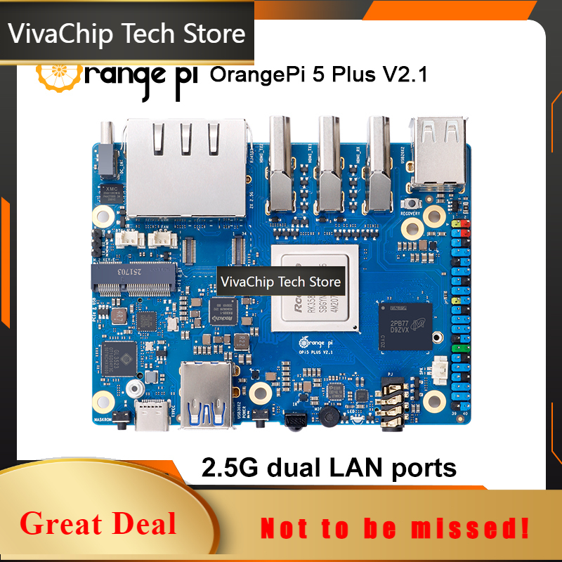 VivaCT오렌지 파이 5 플러스 V2.1 버전 16G - Orange Pi 5 Plus 16Gb 리뷰 및 가격