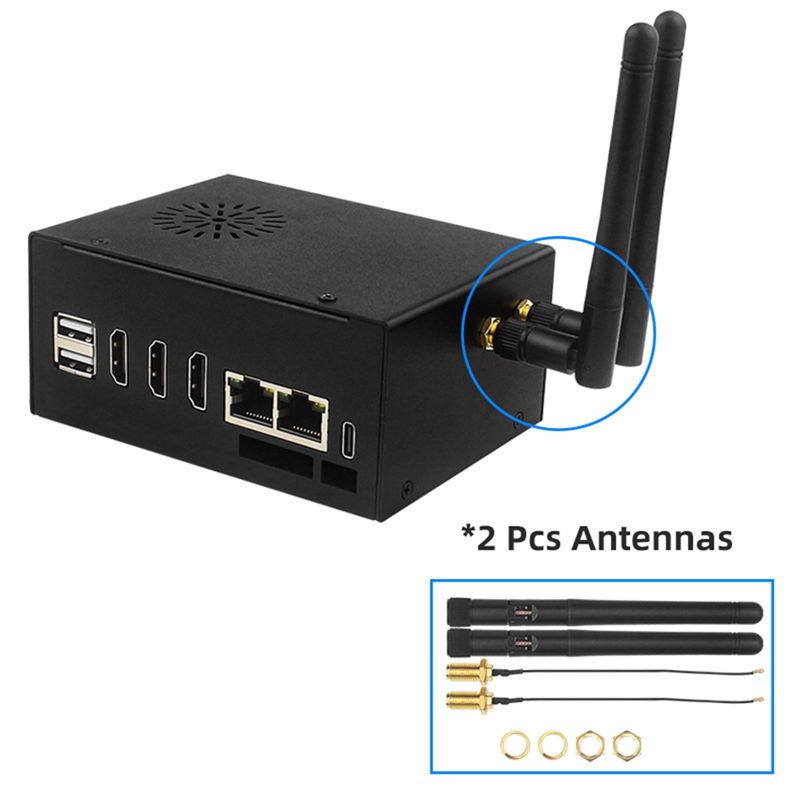 오렌지 파이 5 플러스용 HGHO 메탈 케이스 (냉각  - Orange Pi 5 Plus 16Gb 리뷰 및 가격